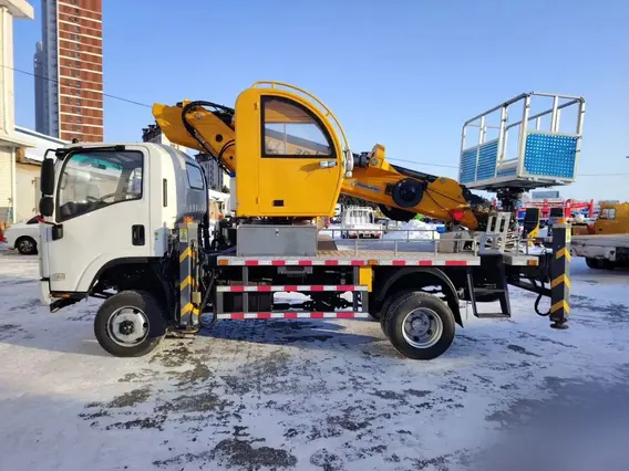 Автовышка ISUZU Elf KV100 2026 года новый фото 13