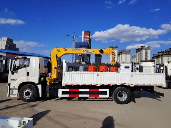 Бортовой ISUZU Elf XCMG KSQS125-4 2026 года новый фото 7