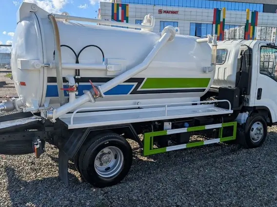Вакуумная автоцистерна ISUZU Elf 2026 года новый фото 3