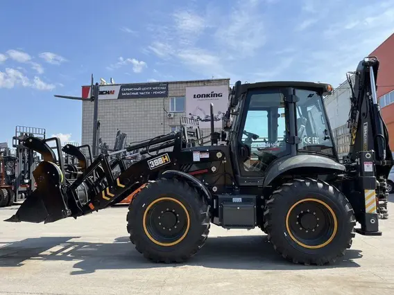Экскаватор-погрузчик Shanmon 388H-III Carraro 2025 года б/у