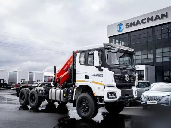 Тягач с КМУ Shacman X3000 Инман ИМ-150N 2024 года новый