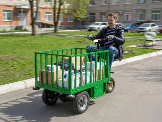 Складская тележка - Радиус 2026 года новый фото 8