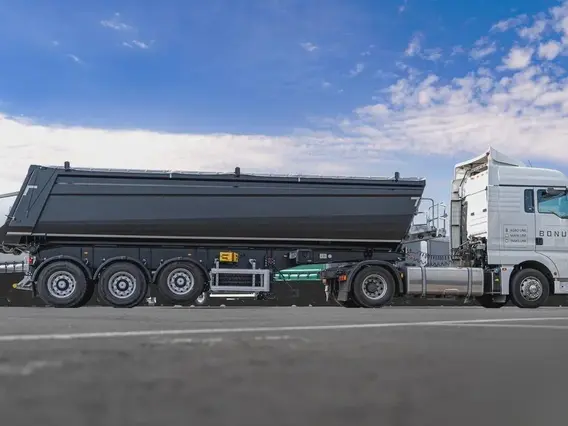 Самосвальный полуприцеп Bonum 914296-01 2026 года новый фото 3