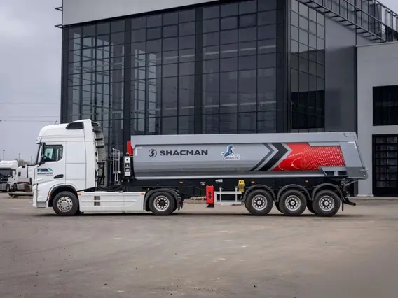 Самосвальный полуприцеп CHITIAN EXQ9408-RU-ZUX 2024 года новый фото 2