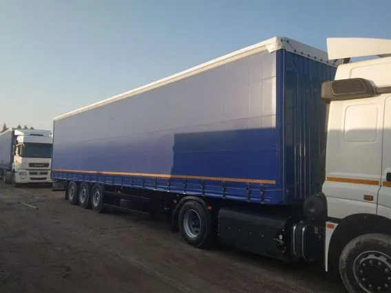 Шторный полуприцеп ТЗА 588510 2026 года новый фото 2