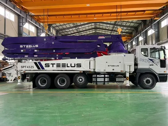 Бетононасос STEELUS SPT43Z5 2023 года б/у фото 2