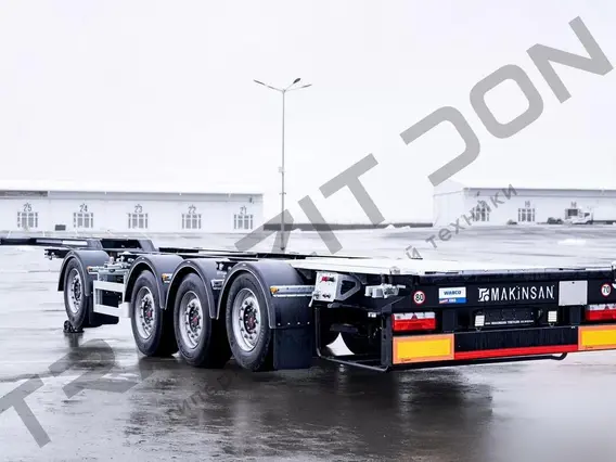 Полуприцеп-контейнеровоз Makinsan FL4 2024 года новый фото 2