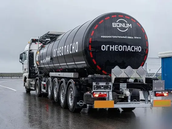 Полуприцеп битумовоз/нефтевоз Bonum 914221-02 2025 года новый фото 2