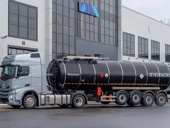 Полуприцеп битумовоз/нефтевоз SEVEREST ППЦБ 32КТ-42ЛЛ 2024 года новый фото 2