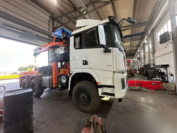 Тягач с КМУ Shacman X3000 НANGIL НGC 976 2026 года новый фото 2