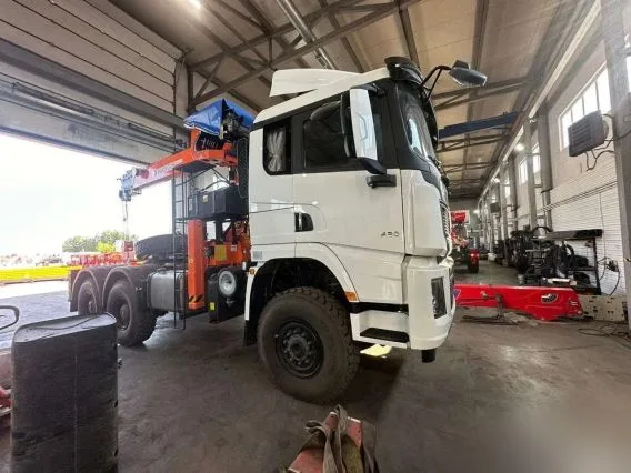 Тягач с КМУ Shacman X3000 НANGIL НGC 976 2026 года новый фото 2