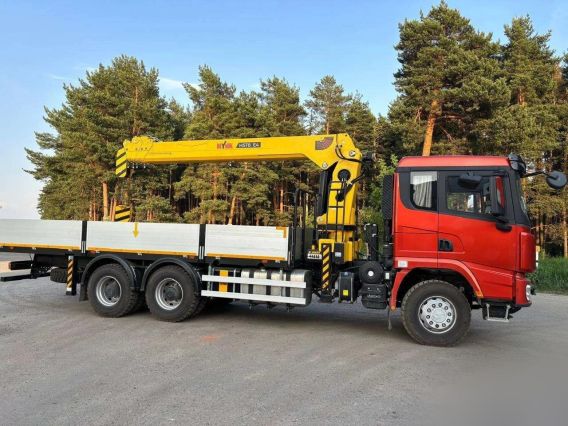 Бортовой Shacman X3000 HYVA HSТ12E4 2026 года новый фото 3