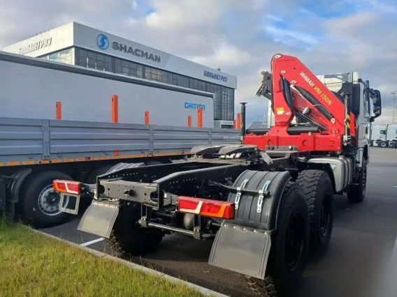 Тягач с КМУ Shacman Х3000 Инман ИМ-150N 2024 года новый фото 6