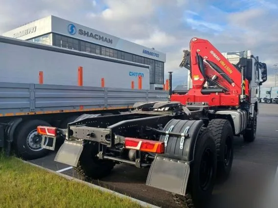 Тягач с КМУ Shacman X3000 Инман ИМ-150N 2024 года новый фото 6