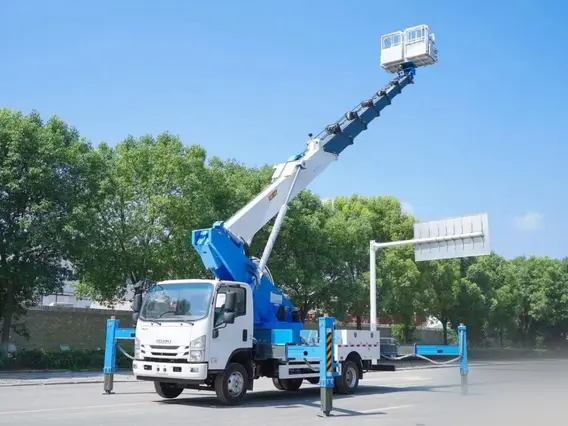 Автовышка Автовышка Isuzu 36 метров. bosch - 400 кг 2026 года новый фото 5