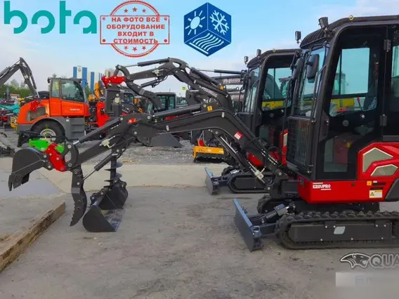 Экскаватор QUADTRAC E22U PRO 2024 года новый фото 10