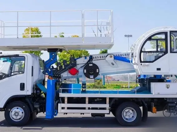 Автовышка ISUZU Elf 2026 года новый фото 2