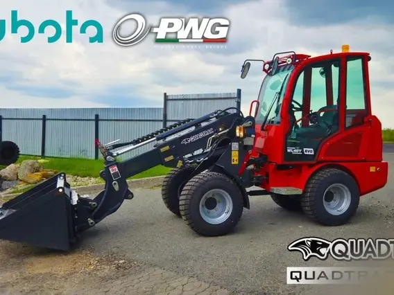 Телескопический погрузчик QUADTRAC WL40T 2025 года новый фото 3