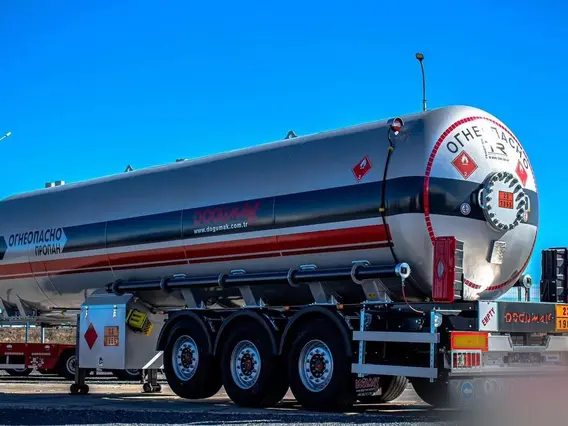 Полуприцеп газовоз ППЦТ Dogumak LPG 2026 года новый фото 3