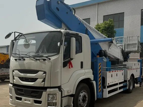 Автовышка ISUZU Giga 2026 года новый фото 9