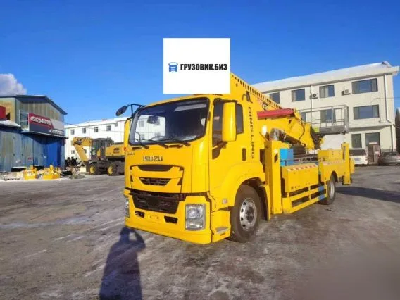 Автовышка ISUZU Giga 2026 года новый