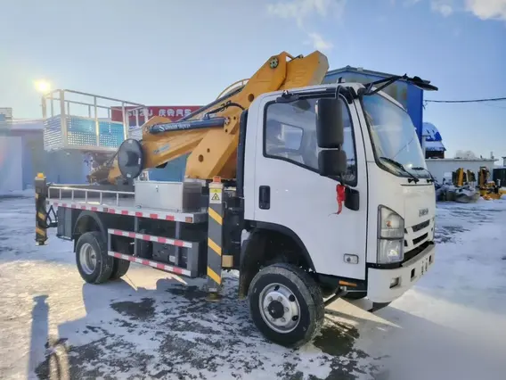 Автовышка ISUZU Elf KV100 2026 года новый фото 4