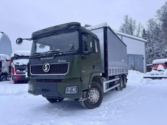 Тентованный грузовик Shacman X3000 2024 года новый