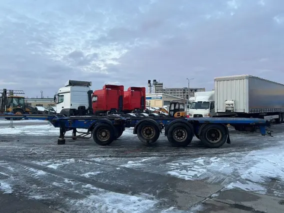 Полуприцеп-контейнеровоз Steelbear PK-24N 2011 года б/у фото 8