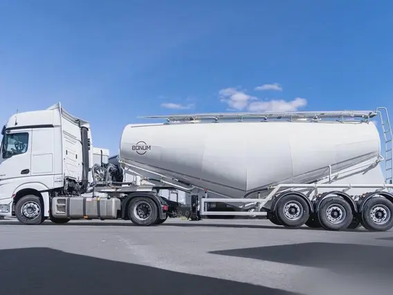 Полуприцеп-цементовоз Bonum 914230 2026 года новый фото 3