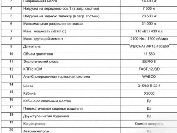 Мультилифты Shacman SX32586V384 Palfinger Т26 2026 года новый фото 9
