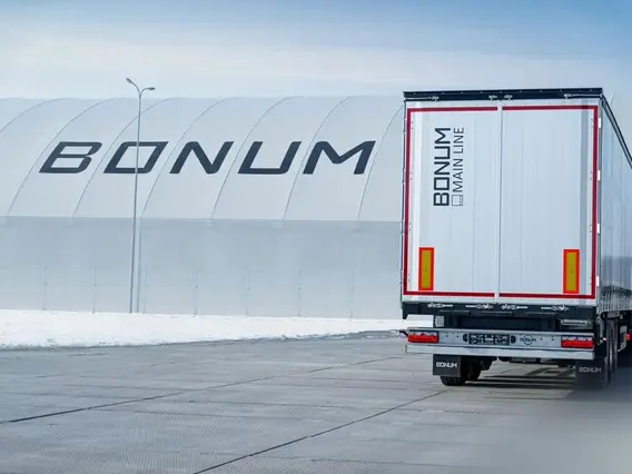 Шторный полуприцеп Bonum 914296-04 2026 года новый фото 3