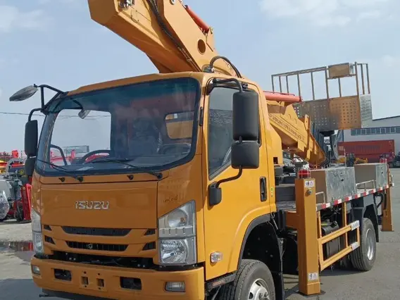 Автовышка ISUZU Elf 2026 года новый фото 2