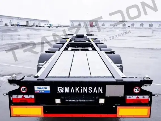 Полуприцеп-контейнеровоз Makinsan FL4 2024 года новый фото 2