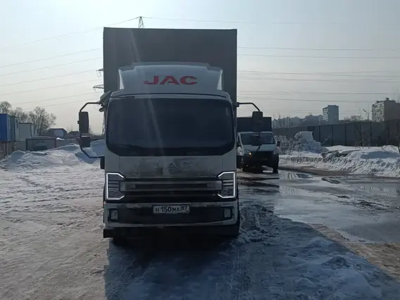 Тентованный грузовик JAC N120L 2024 года б/у фото 2
