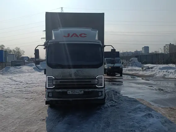 Тентованный грузовик JAC N120L 2024 года б/у фото 3