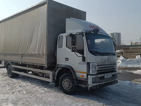 Тентованный грузовик JAC N120L 2024 года б/у фото 2