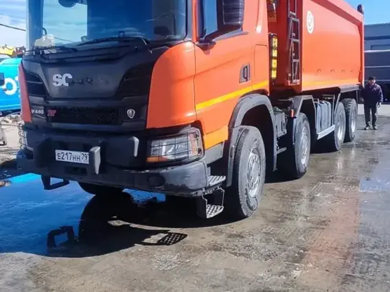 Самосвал Scania P 2020 года б/у фото 3