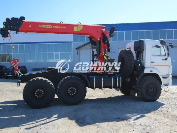 Тягач с КМУ Камаз 43118  б/у