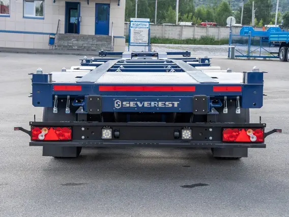 Полуприцеп-контейнеровоз SEVEREST ППК 40-42ЛЛ-12 2026 года новый фото 3