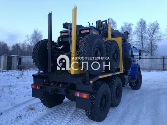 Лесовоз с КМУ Урал 5557 2025 года новый фото 10