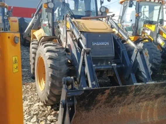 Экскаватор-погрузчик SHANMON 388H 2023 года б/у фото 2