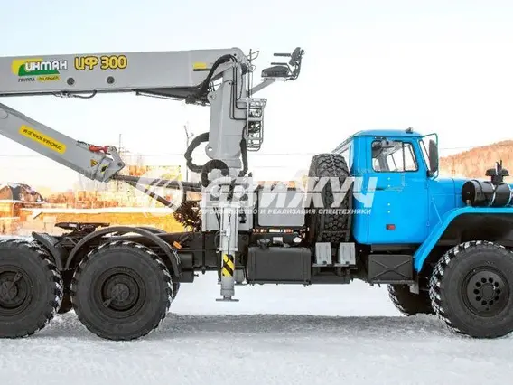 Тягач с КМУ Урал 4320  б/у