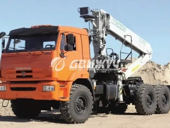 Тягач с КМУ Камаз 43118  б/у