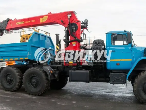 Тягач с КМУ Урал 4320  б/у