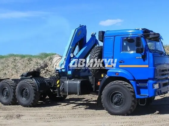 Тягач с КМУ Камаз 43118  б/у