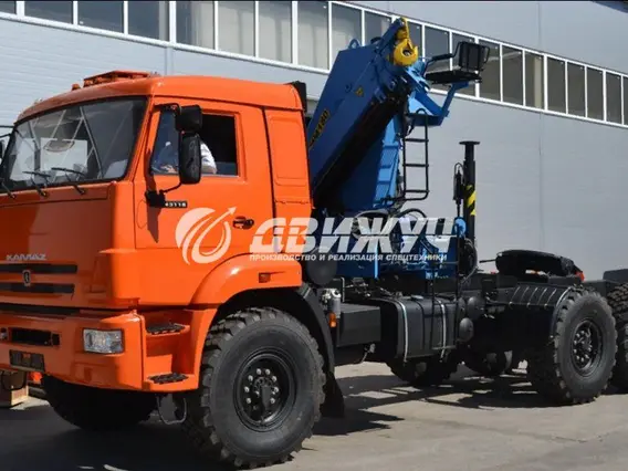 Тягач с КМУ Камаз 43118  б/у