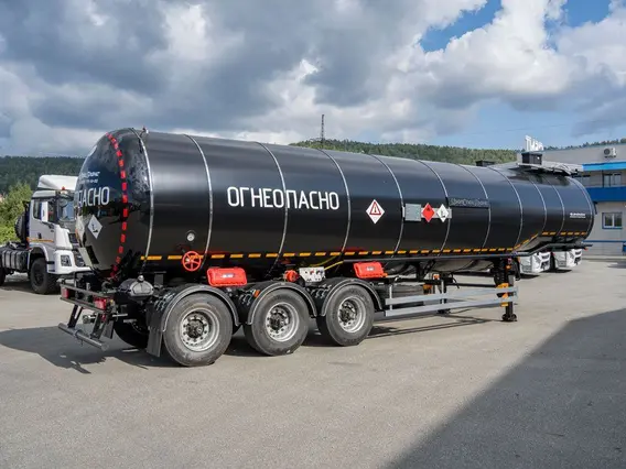 Полуприцеп битумовоз/нефтевоз SEVEREST ППЦБ 38КТ-32 УСТ 9465 2026 года новый фото 4