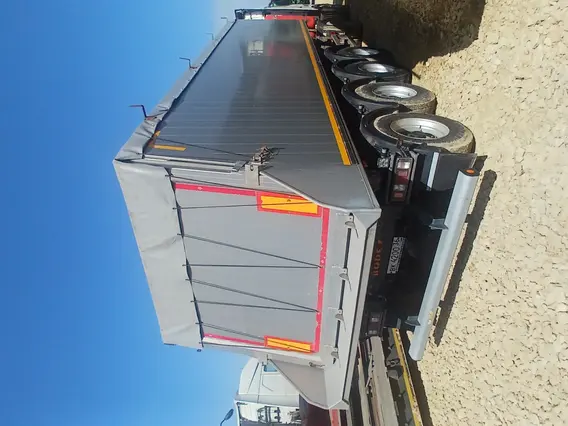 Самосвальный полуприцеп Bodex KIS 4WA1 2023 года б/у фото 7