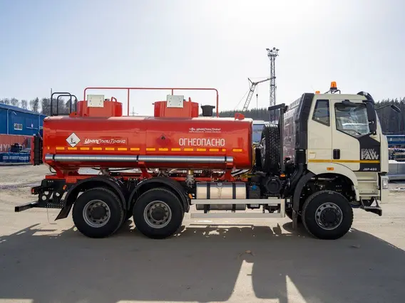 Автотопливозаправщик FAW АТЗ 11-2Б УСТ 5453 FAW 3250 2025 года новый фото 5