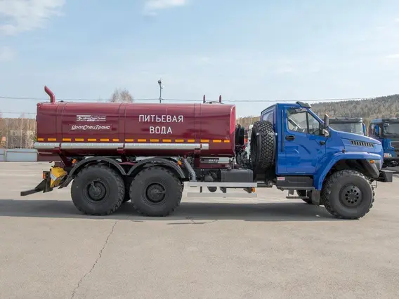 Пищевая автоцистерна АЦПТ Урал NEXT 4320-6951-72 2025 года новый фото 4